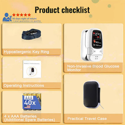 🎉Hotplex® Develops Newly Launched NonInvasive Smart Glucose Meter✨ Limited Offer