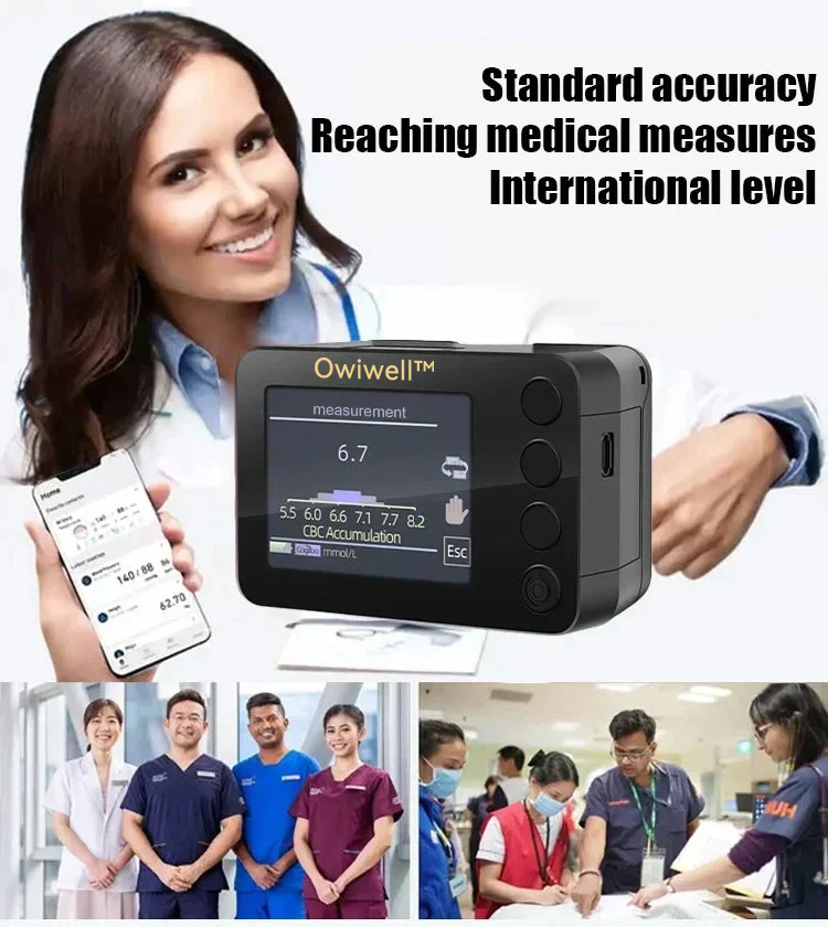 Advanced Non-Invasive Glucose Monitor-99.9% Accuracy + Exclusive Gift
