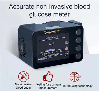 Advanced Non-Invasive Glucose Monitor-99.9% Accuracy + Exclusive Gift
