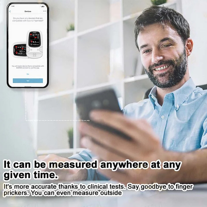 🎉Hotplex® Develops Newly Launched NonInvasive Smart Glucose Meter✨ Limited Offer