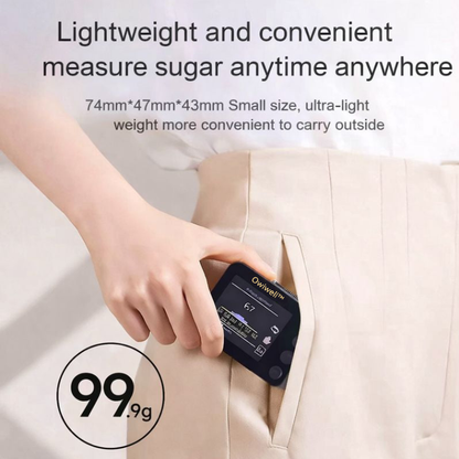 Advanced Non-Invasive Glucose Monitor-99.9% Accuracy + Exclusive Gift
